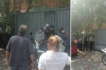 ¡VEA! Denuncian la invasión de un edificio textilero por parte de presuntos colectivos vinculados con el régimen de Nicolás Maduro (+Video)