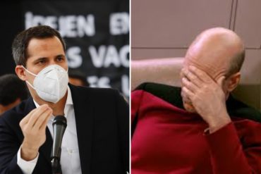 ¡VEA! “¡Qué declaración tan irresponsable!”: en redes no perdonaron la propuesta de Guaidó de escribir “vacuna ya” en los tapabocas a modo de protesta