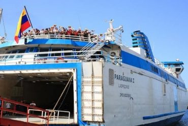 Conozca las tarifas para viajar en el ferry en la ruta desde La Guaira hacia Margarita