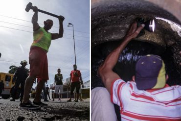 ¡GRAVE! Un joven muerto y adolescente desaparecido en alcantarilla de Guayana desde el #24Abr: buscaban prendas de valor (+Videos)