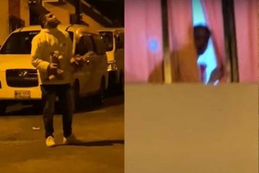 ¡LE CONTAMOS! Lo que hay detrás del video viral del hombre que supuestamente descubre a su mujer en pleno acto al llevarle una serenata