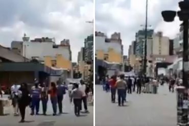 ¡MIRE! Así de concurrido está el bulevar de Sabana Grande en plena semana de flexibilización este #15Abr (+Video)