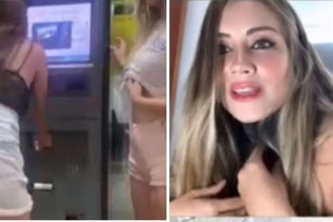 ¡LE MOSTRAMOS! Rompió el silencio ‘Sara Blonde’, la colombiana que grabó un picante video sexual junto a otra mujer en un centro comercial