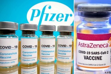 ¡DEBES SABERLO! Un estudio comparó cuánta inmunidad produce una sola dosis de la vacuna de AstraZeneca vs. la de Pfizer (+Los resultados)