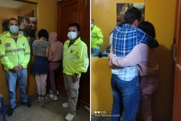 ¡CONMOVEDOR! Adolescentes venezolanas halladas en Perú se reencontraron con su padre: Confesaron que huyeron de su hogar por «conflictos familiares» (+Fotos) (+Video)