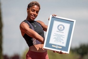 ¡ORGULLO NACIONAL! La venezolana Yulimar Rojas recibe el certificado de su récord Guinness: “Estoy muy feliz” (+Video)