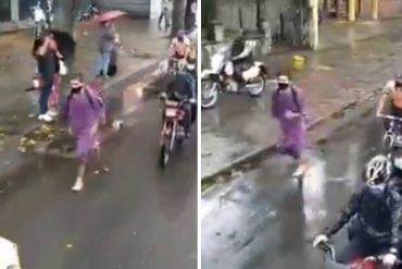 ¡VEA! “Muestra de fe, devoción y fervor”: Un joven corrió descalzo junto al Nazareno en su recorrido por Caracas este #31Mar (+Video)