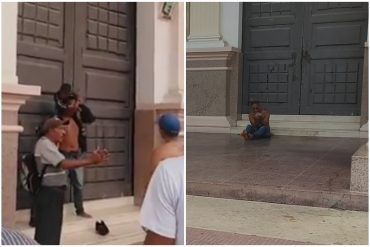 ¡ATROZ! Un padre roció con gasolina a sus hijos de 3 y 6 años frente a La Basílica de Chiquinquirá en Maracaibo (+Videos)