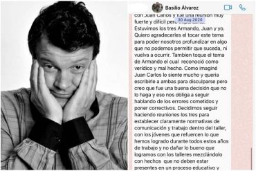 ¡SEPA! Acusan a Basilio Álvarez, director de Skena, de no actuar en 2018 ante una denuncia de presunto abuso sexual que habría cometido Juan Carlos Ogando