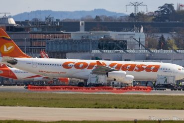 ¡VAYA, VAYA! Avión de Conviasa habría aterrizado en Suiza días antes de que Delcy Rodríguez anunciara el pago a COVAX