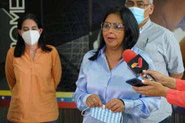 ¡INSÓLITO! Delcy Rodríguez anunció que producirán la vacuna cubana Abdala (en las próximas semanas comenzarán ensayos en tercera fase)