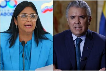 ¡CINISMO! Delcy Rodríguez acusó a Colombia en la Cumbre Iberoamericana de provocar un “problema de salud pública” por el narcotráfico (+Video)