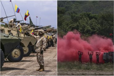 ¡VÉALO! Colombia realizó un ejercicio militar en La Guajira, zona fronteriza con con Venezuela: así fue el impresionante despliegue (+Fotos)