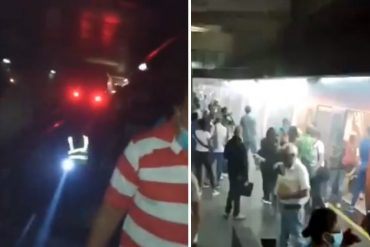 ¡QUÉ FUERTE! Los minutos de desesperación que vivieron los pasajeros del Metro de Caracas durante la falla eléctrica presentada este #21Abr (+Videos +Fotos)