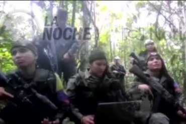 ¡VAYA, VAYA! “Nuestras armas están a su servicio en caso de agresión imperial”: disidentes de las FARC expresaron apoyo al régimen de Maduro (+Video)