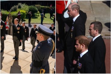 ¡QUÉ TENSO! Príncipe Harry regresó a Reino Unido para el funeral de Felipe de Edimburgo: así fue el frío reencuentro con su hermano Guillermo (caminaron separados) (+Fotos +videos)