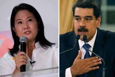 ¡FUERTE! Keiko Fujimori lanzó filosos dardos contra el régimen de Maduro: “Son un cáncer que hizo metástasis y que está matando a los venezolanos”