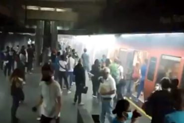 ¡IMPORTANTE! Reportan fallas en 2 estaciones del Metro de Caracas este #13Abr (+Videos)