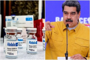 ¡SE LO DECIMOS! Los elementos clave que debe saber sobre Abdala, el fármaco cubano con el que Maduro ha comenzado a vacunar en Venezuela (no está autorizado por la OMS)