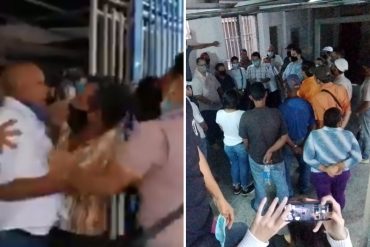 ¡SE ARMÓ! Militantes de Acción Democrática expulsaron a “los alacranes” que intentaron asaltar el Comité Ejecutivo Nacional en Monagas (+Video)