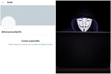 ¡SEPA! Twitter suspendió la cuenta de Anonymous Colombia tras hackeo de cuentas oficiales y filtración de información