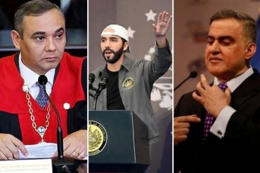 ¡CONTROVERSIAL! Nayib Bukele lanzó otro dardo sobre Venezuela: aseguró que si la oposición gana dejará a Maikel Moreno y a Tarek William Saab (+Reacciones)