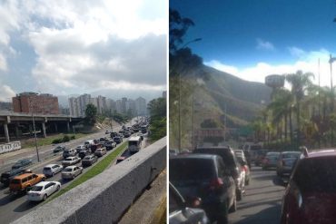 ¿HASTA CUÁNDO? “Se complicó nuevamente el tema de la gasolina en Caracas”: Imágenes de la ciudad colapsada por las largas colas inundan las redes