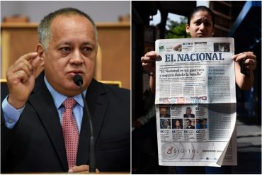 ¿SÍ, CHICO? “Se robaron hasta los botones del ascensor”: Diosdado Cabello aseguró que la sede de El Nacional fue tomada “en santa paz” (+Video)
