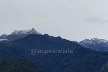 ¡VEA! Así amaneció Mérida este #5May tras ola de lluvias y nieve en la montaña (+Fotos)