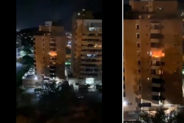 ¡VEA! Reportaron fuerte explosión en un apartamento de Valencia por una bombona de gas (+Fotos) (+Videos)