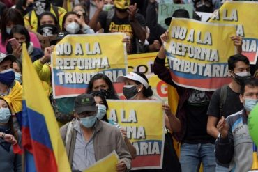 ¡LO MÁS RECIENTE! Reportan la primera víctima mortal en la ciudad de Bogotá durante el paro nacional que se desarrolla en Colombia (+Detalles)
