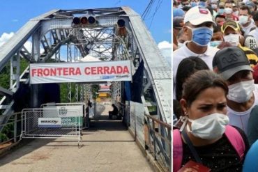 ¡PENDIENTES! Autorizan a venezolanos varados en Colombia a cruzar de regreso por el Puente Internacional Simón Bolívar debido a crecida del río Táchira