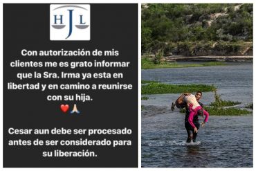 ¡AQUÍ ESTÁ! La señora Irma ya se encuentra en libertad tras haber sido detenida por migración en EEUU: “Está en libertad y en camino a reunirse con su hija”