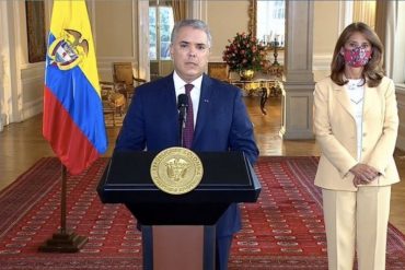 ¡SEPA! Duque ofrece recompensa de 10 millones de pesos a quien aporte información de los autores de actos vandálicos en cualquier lugar de Colombia