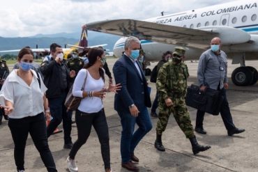 ¡CUÁNTA IGNORANCIA! “Hoy visita Cali escondido de madrugada”: Arreaza se burla de Duque y usa video del intento de ingreso de la ayuda humanitaria de febrero de 2019