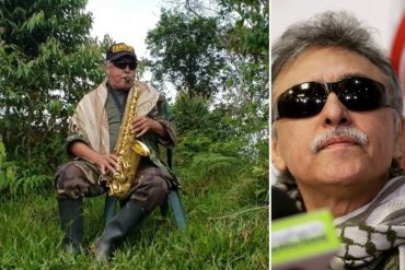 ¡VEA! Tocando el saxofón en un supuesto homenaje a Venezuela: esta fue la última aparición en cámara de ‘Jesús Santrich’ (+Video)