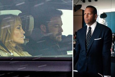 ¡VEA! Así reaccionó Alex Rodríguez cuando lo cuestionaron por el reciente acercamiento entre JLo y Ben Affleck (+Video)