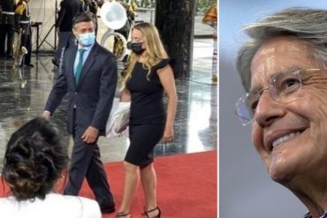 ¡SE LO CONTAMOS! Leopoldo López y Lilian Tintori asistieron a la toma de posesión de Guillermo Lasso en Ecuador (+Mensaje de Guaidó)