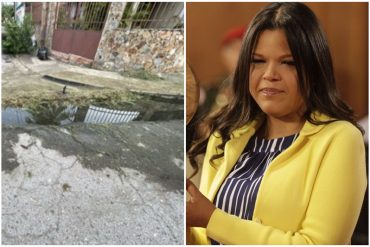 ¡VAYA, VAYA! María Gabriela Chávez criticó gestión de alcaldía “revolucionaria” de Carabobo por colapso de cloacas y enseguida respondieron a su reclamo