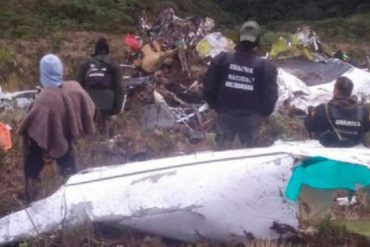 ¡LOS DETALLES! Aseguran que uno de los fallecidos en el accidente de avión de Táchira era un supuesto narcotraficante