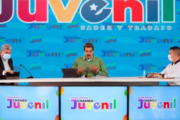 ¡CÍNICO! “Nos vulneraron y nos tirotearon”: Maduro admitió que “becas” de chamba juvenil son “como miseria” y culpó a la “guerra económica” de EEUU (+Video)