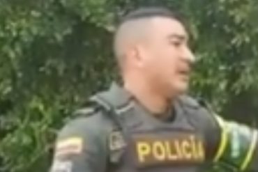 ¡LE DECIMOS! Casi nos matan ahí”: policía colombiano se muestra afligido y manifiesta entre lágrimas impotencia por ataques violentos (+Video)