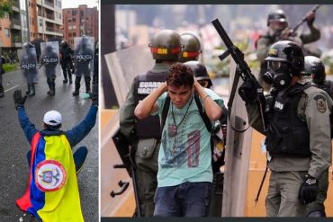 ¡CARA DE TABLA! El descarado tuit de TV FANB y su insólita condena por la represión policial en contra de los manifestantes en Colombia