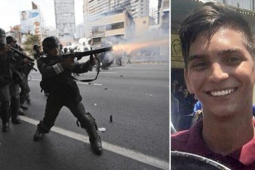 ¡JUSTICIA! Condenan a 26 años de prisión a expolicía que asesinó al joven César Pereira durante protestas de 2017 (le dispararon metras con un arma)