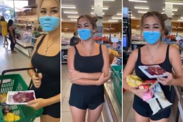 ¡ENTÉRESE! Influencer se pintó la cara simulando tener una mascarilla como una “broma” y ahora podría ser deportada (+Video)