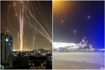 ¡ATENTOS! Aeropuerto internacional Ben Gurión suspendió los vuelos por el lanzamiento masivo de cohetes desde Gaza hacia Tel Aviv (+Videos)