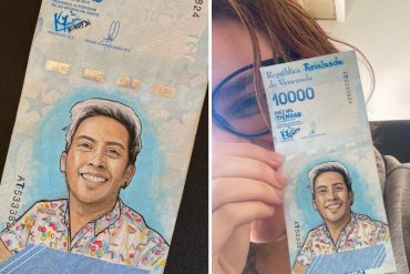 ¡SE LO MOSTRAMOS! “Me hizo reconciliarme con Venezuela”: La “venezolana que pinta billetes” dedicó un diseño exclusivo para Alex Tienda