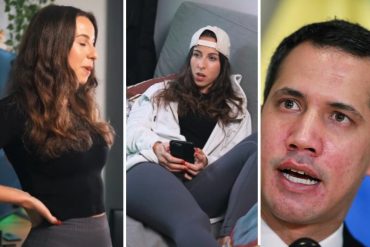 ¡MIRE! La imperdible broma en TikTok de la austriaca que ama a Venezuela y que involucra a Juan Guaidó (+Video)