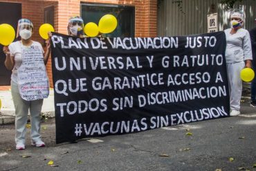 ¡ASÍ ES! «Es insólito que tenemos fecha para elecciones, pero no de vacunación»: Presidenta del Colegio de Enfermeras de Venezuela exige que se priorice la inmunización contra COVID-19