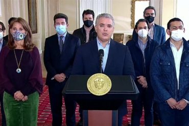 ¡LO ÚLTIMO! “Instalaremos un espacio para escuchar y construir soluciones”: Duque convocó a un diálogo sin “diferencias ideológicas” ante las protestas (+videos)